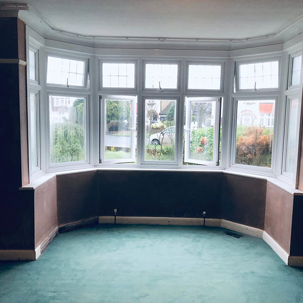 Bay Window Plastering in Orpington