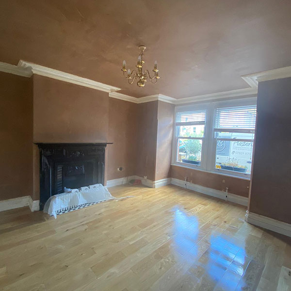 Full Living Room Plastering in Orpington