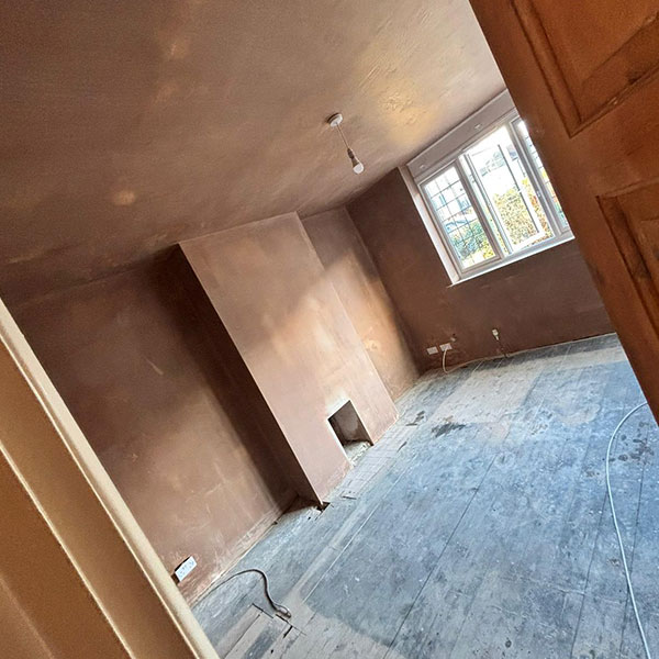 Full Room Plastering project Orpington